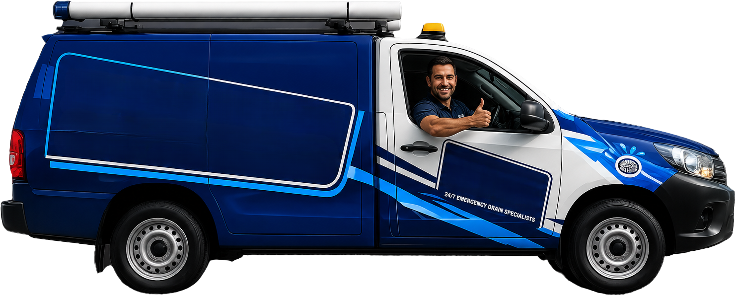 Concord West Blocked Drains service van